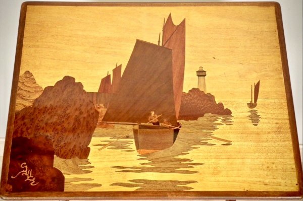 Инкрустация (интарсия, Маркетри и мозаика)