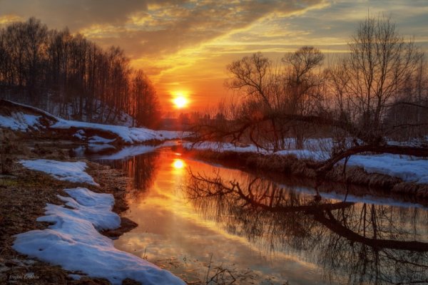 Весна вечер