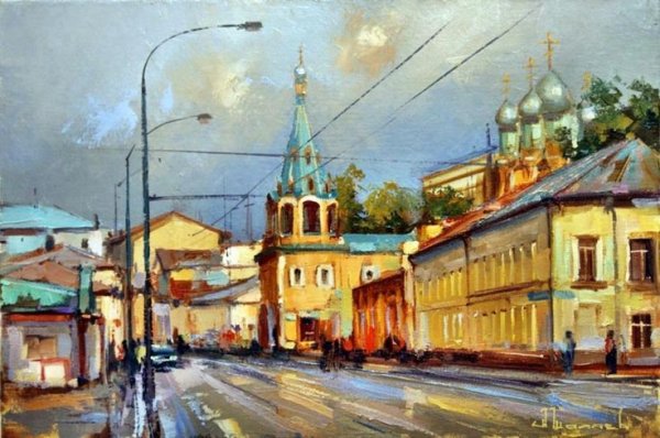 Алексей Шалаев городской пейзаж