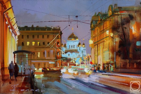 Алексей Шалаев городской пейзаж