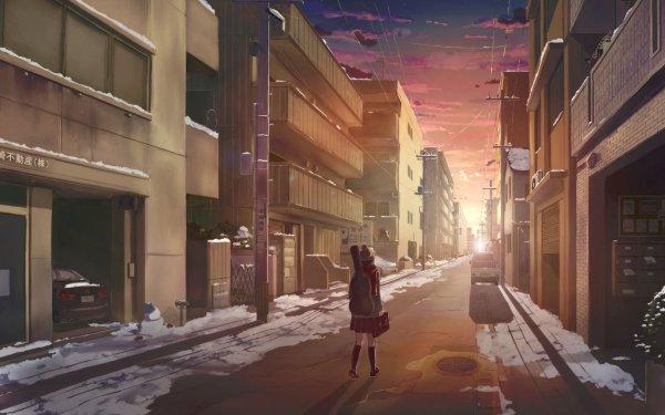 Аниме город