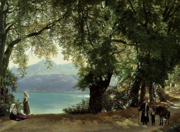 Сильвестр Щедрин озеро Альбано в окрестностях Рима