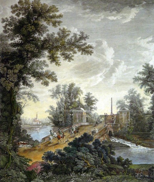 Щедрин каменный мост в Гатчине