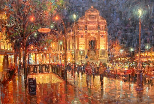 Художник Эжен Джей Папроски