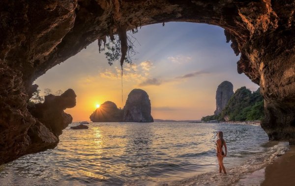 Остров Краби ночь