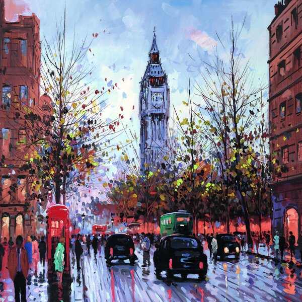 Картины Лондона известных художников