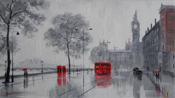 Лондон картины художников