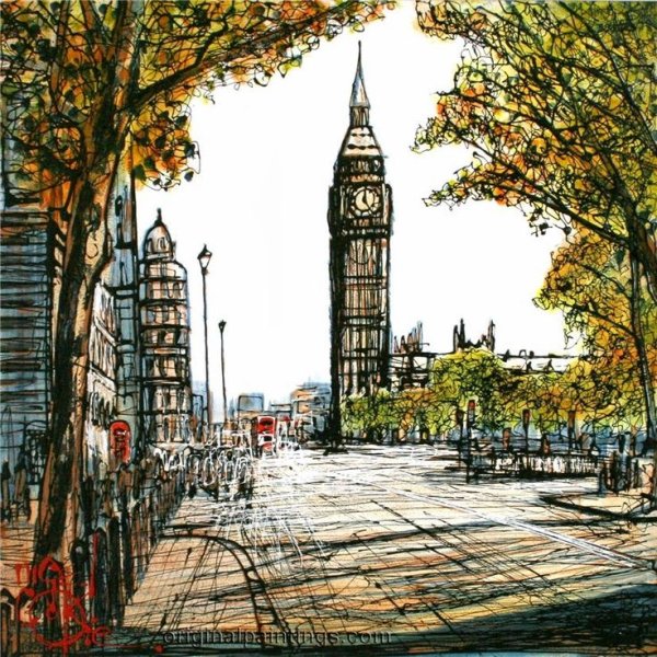 Ричард Макнейл Лондон Биг Бен