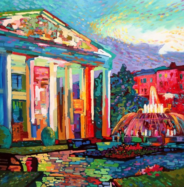 Пейзаж города Кемерово