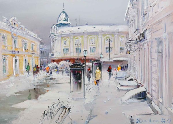 Сергей Демиденко городские пейзажи