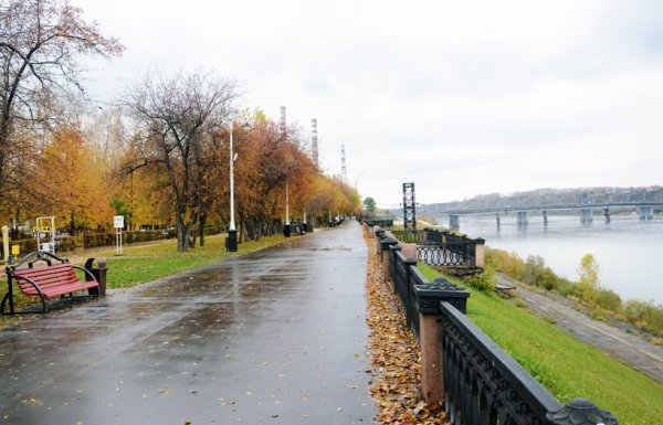 Кемерово Золотая осень Томь