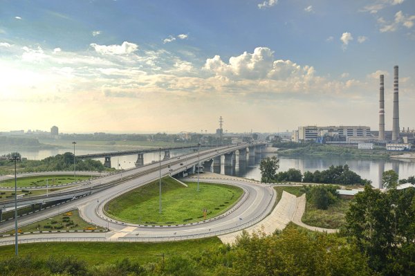 Новый мост в Кемерово