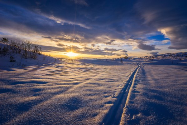 Зимний закат