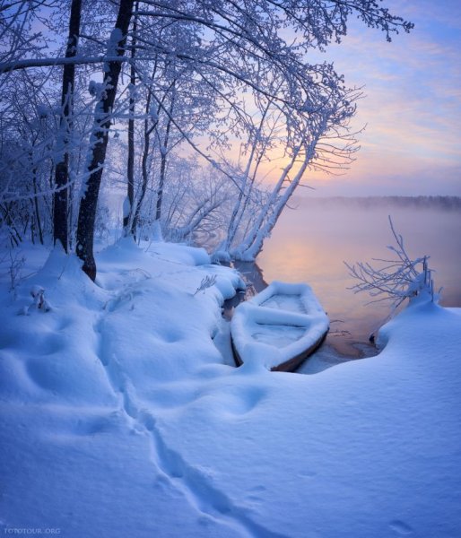 Зима атмосфера