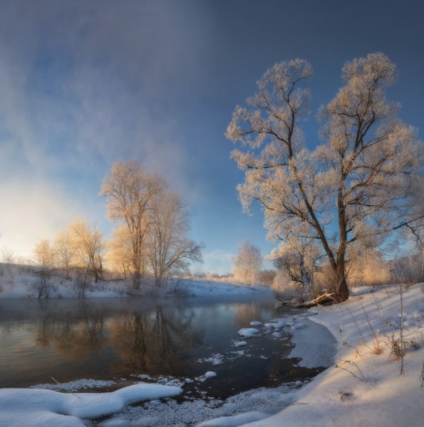 Прекрасные зимние пейзажи