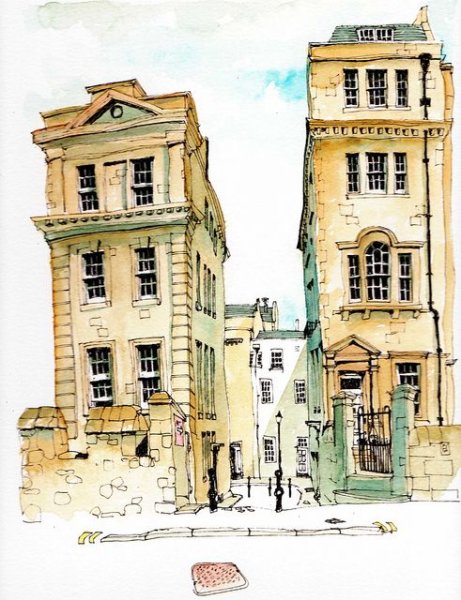 Архитектурный (городской ) скетчинг