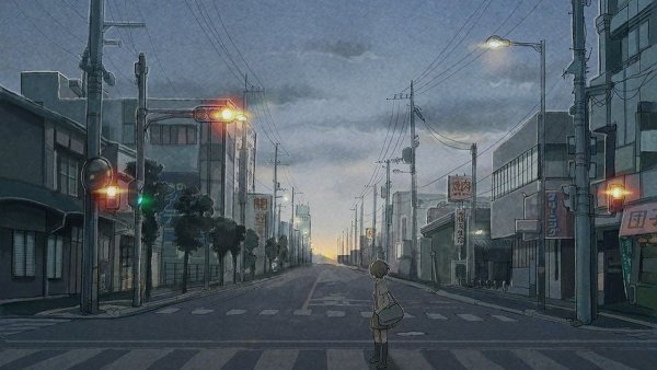 Мультяшный город