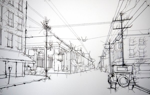 Городской скетч