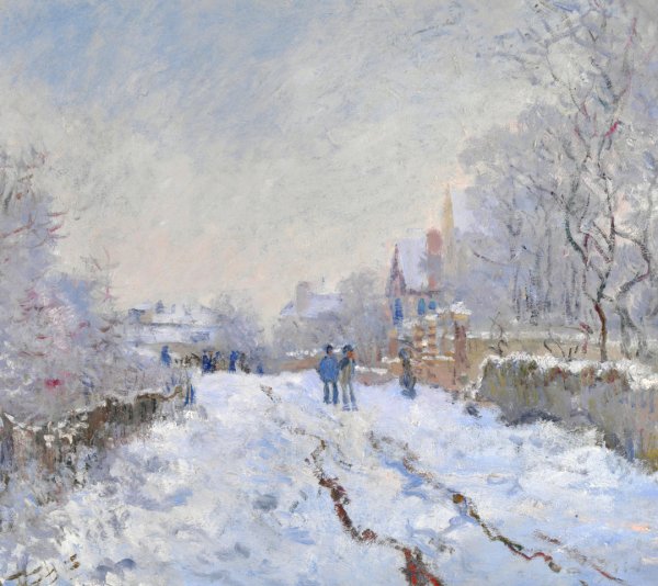 Шишко живопись импрессионистов зима