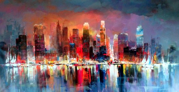 Willem Haenraets картины Нью-Йорк