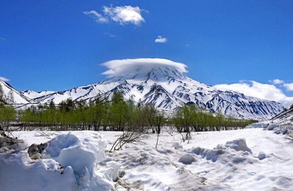 Камчатка Мильково горы