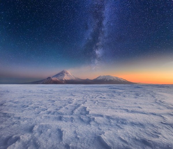 Камчатка зимой