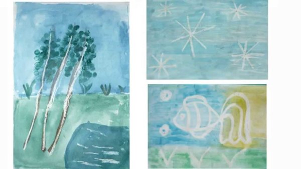 Техники рисования пастелью