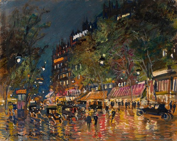 Константин Алексеевич Коровин Париж