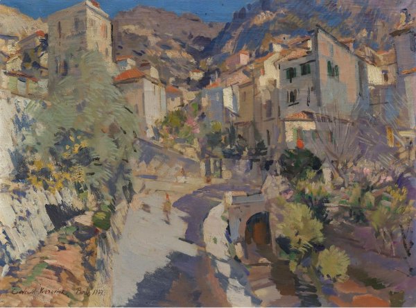 Константин Коровин ночной Париж