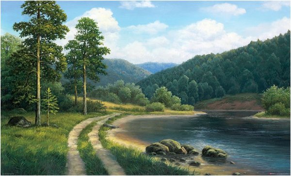 Спокойные картины природы