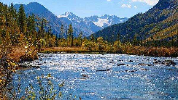 Озеро Киделю горный Алтай