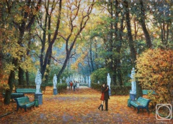 Летний сад в Петербурге в живописи