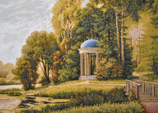 Гобелен с беседкой