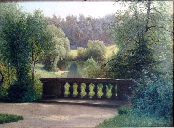 Гавриил Павлович Кондратенко, "летний пейзаж.