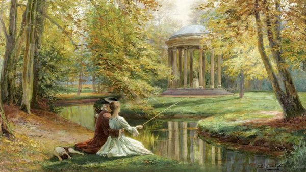 Художник Жирарде, Жюль (Jules Girardet)