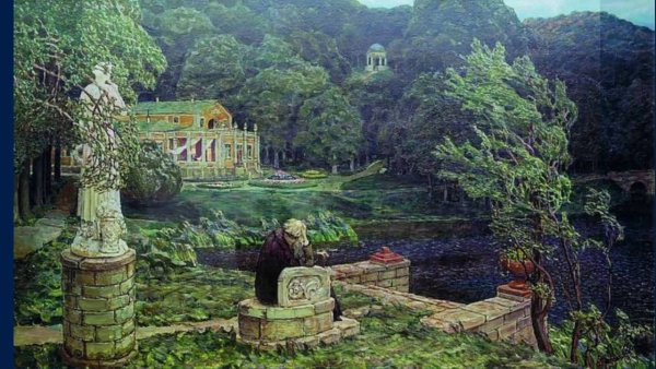 Аполлинарий Михайлович Васнецов шум старого парка 1926