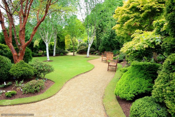 Ландшафтный пейзажный парковый стиль