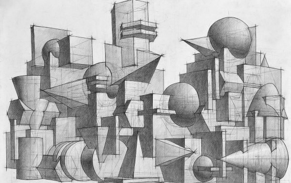 Пейзаж рисунок