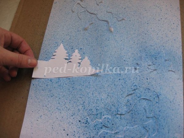 Трафареты для техники набрызг