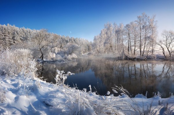 Беларусь природа зимой