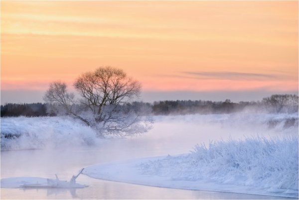 Беларусь зима пейзаж