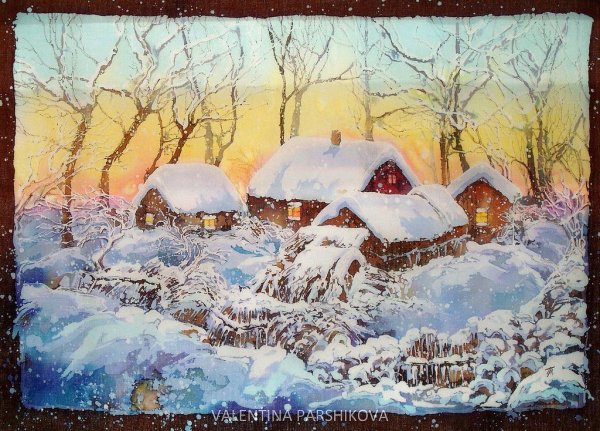 Алмазная мозаика Painting Diamond зима