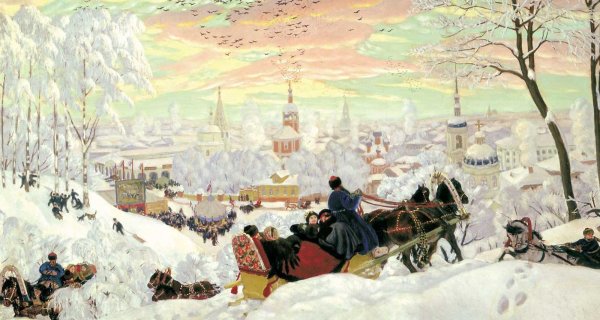 Борис Михайлович Кустодиев Масленица