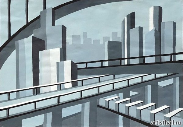 Композиция город