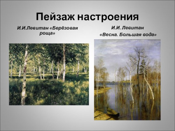 Исаак Ильич Левитан Берёзовая роща