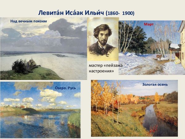 Исаак Левитан осень дорога в деревне