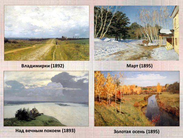 Левитан Золотая осень