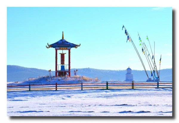 Байкал дацан зимой