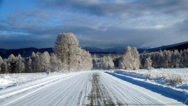 Зима декабрь