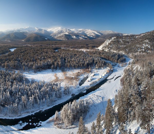 Ушканьи острова зимой